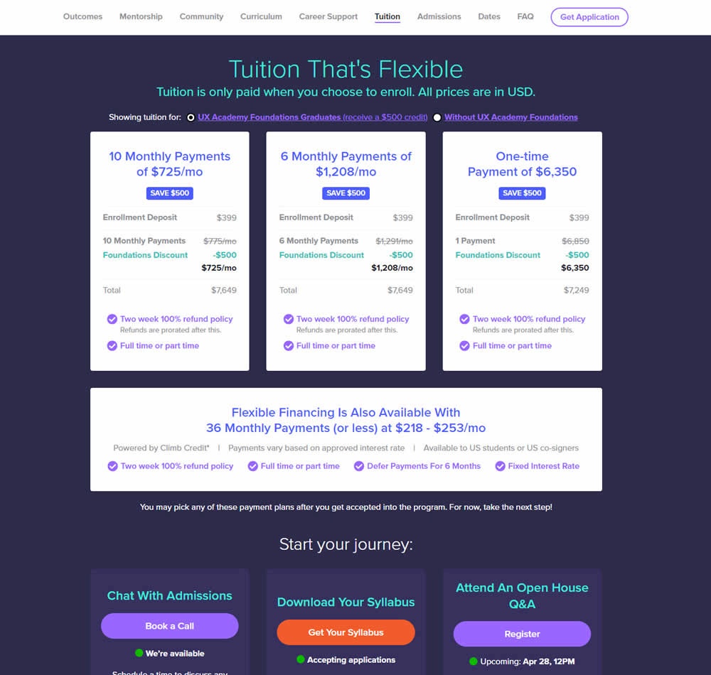 Pricing Comparison Table - Variant A