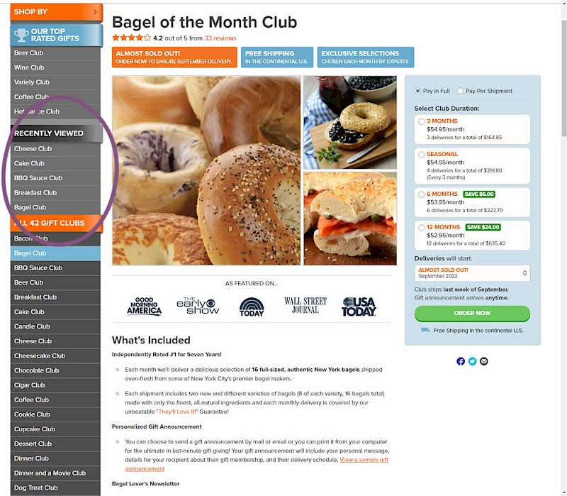 Cart Reminder And Recently Viewed - Variant B