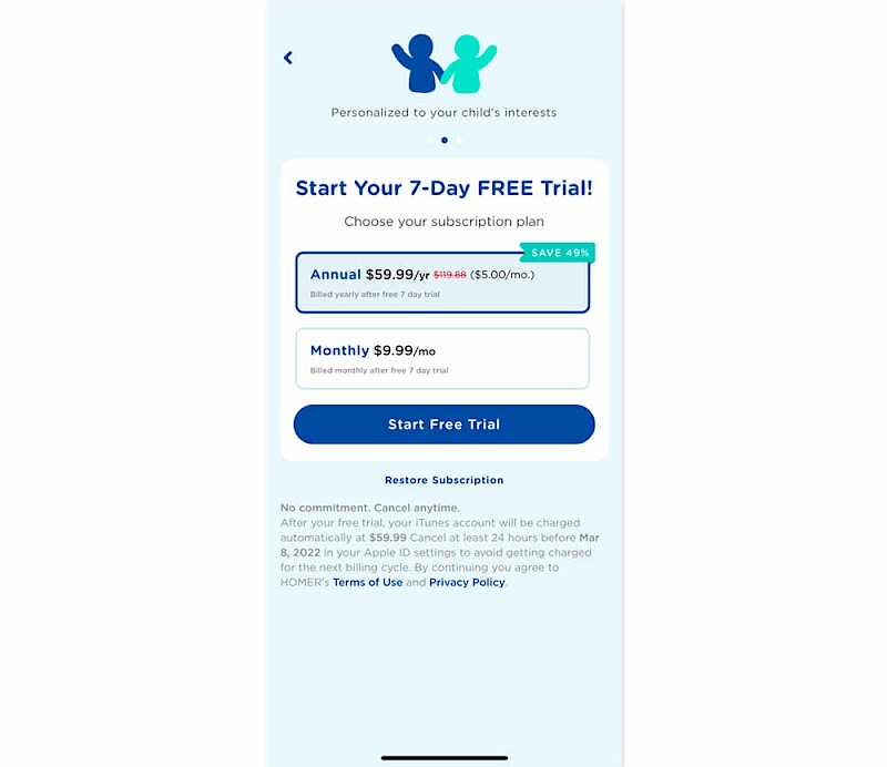 Complementary Upsell - Variant A