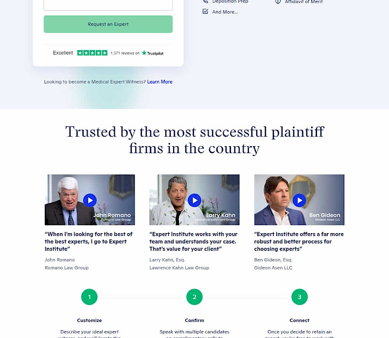 Video Testimonials - Variant B