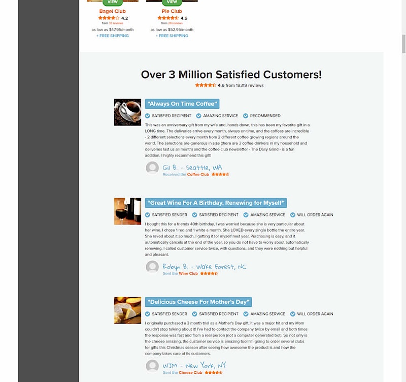 Benefit Testimonials - Variant B