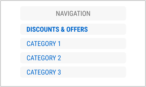 Less Or More Visible Offer Pages (Variant B)
