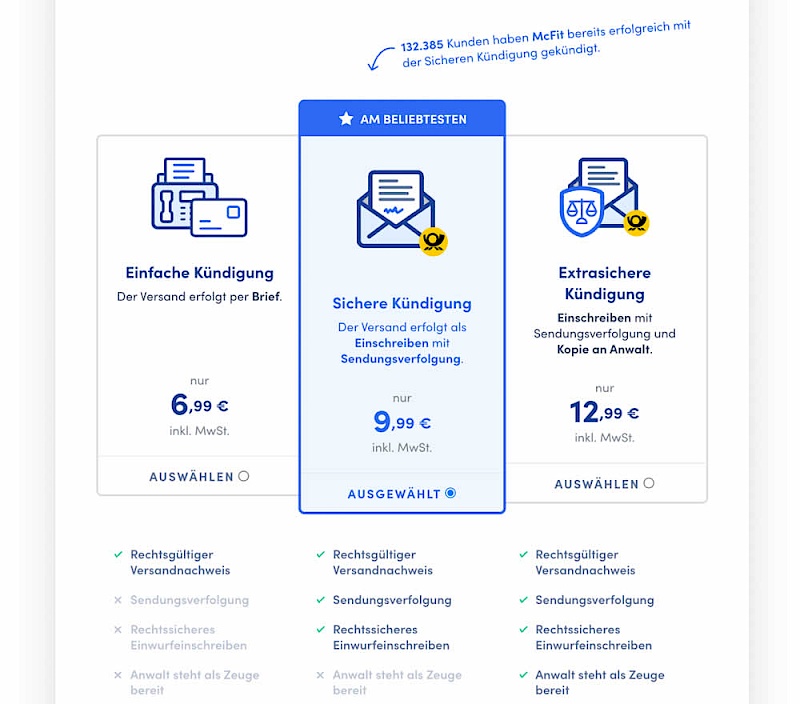 One Time Payment Copy - Variant A