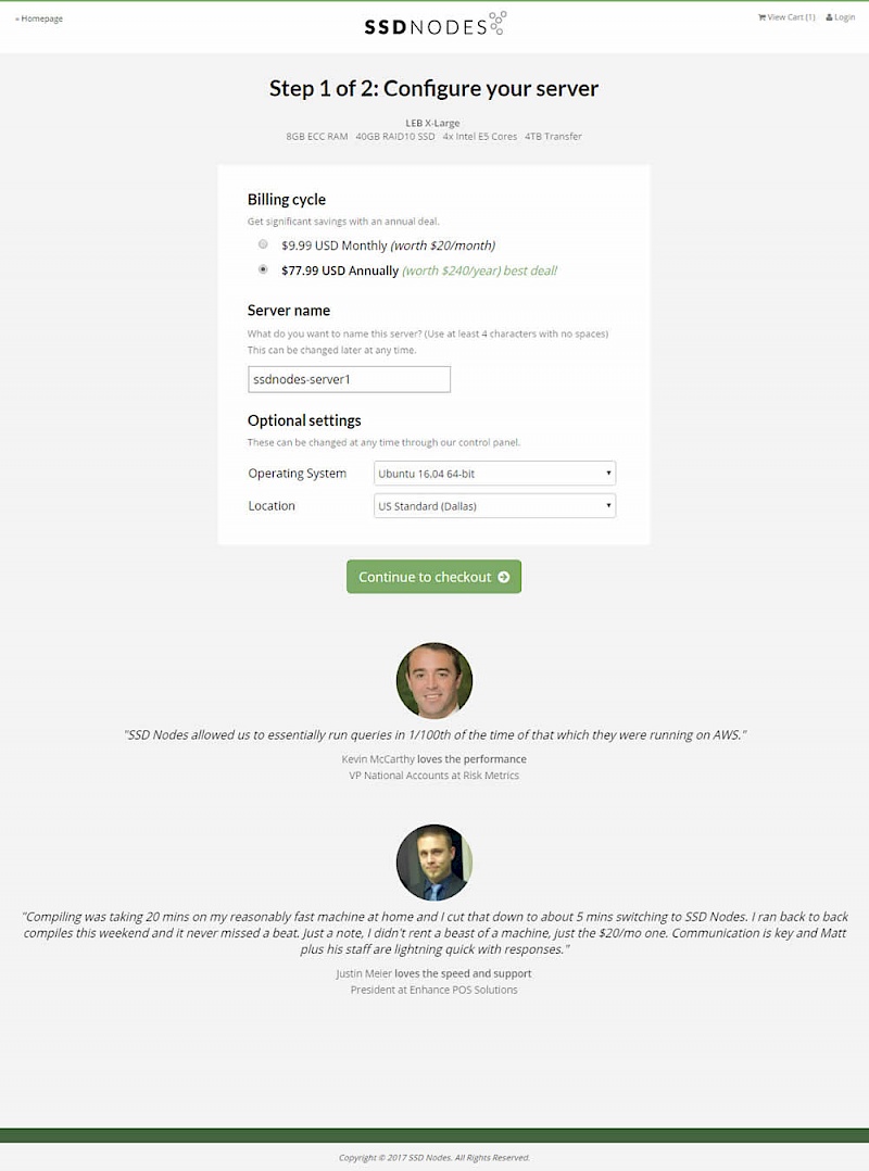Testimonials - Variant B