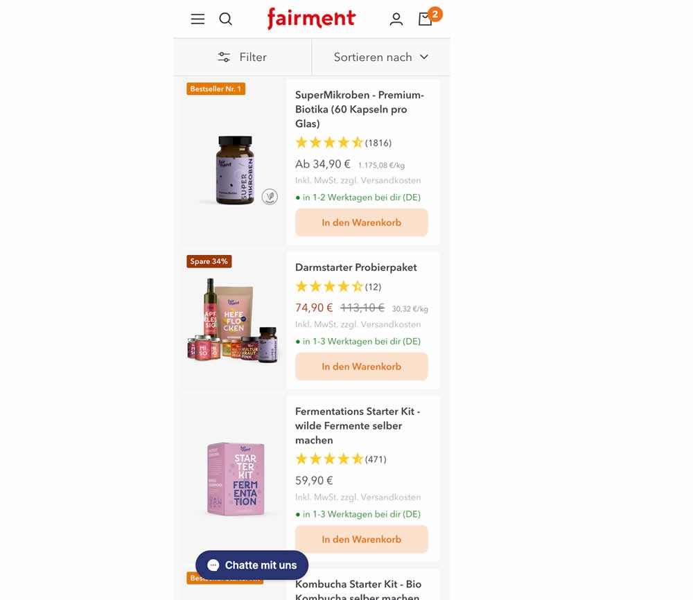 Product Availability - Variant A