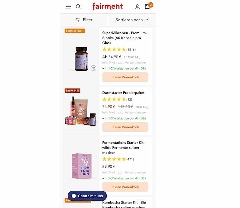 Product Availability - Variant A