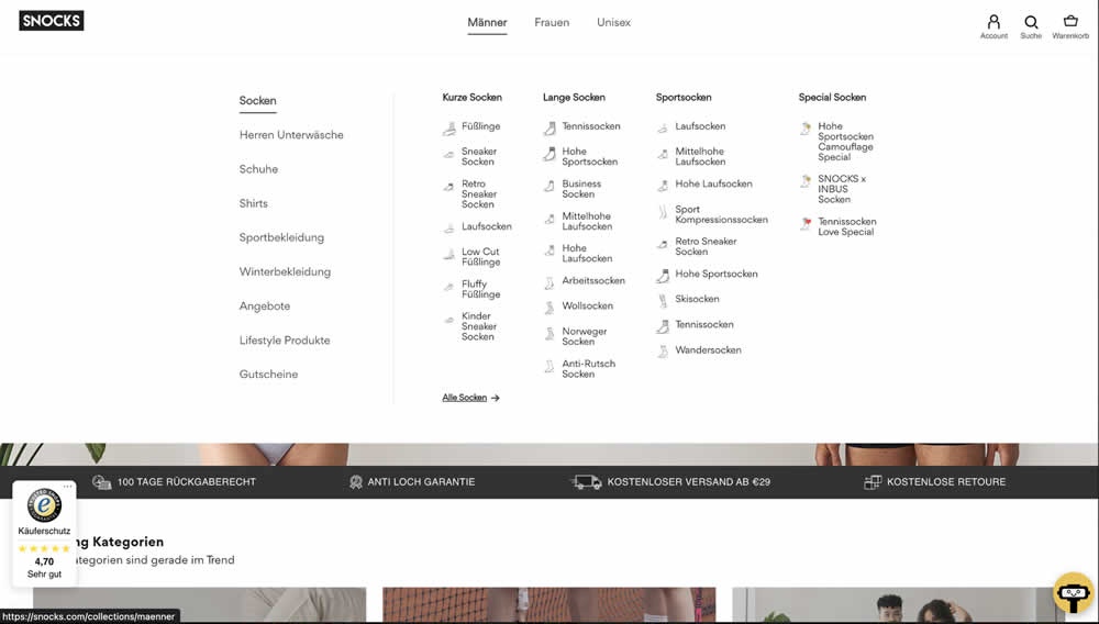 Product Categories - Variant B