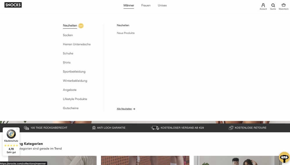 Product Categories - Variant A