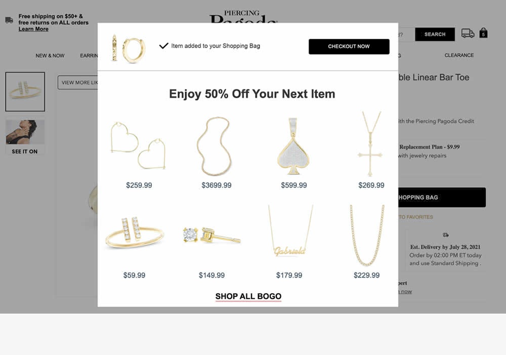 Complementary Upsell - Variant B