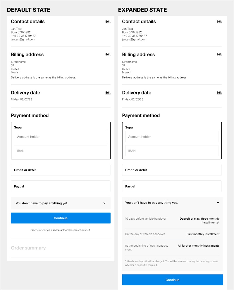 Pay Later - Variant A