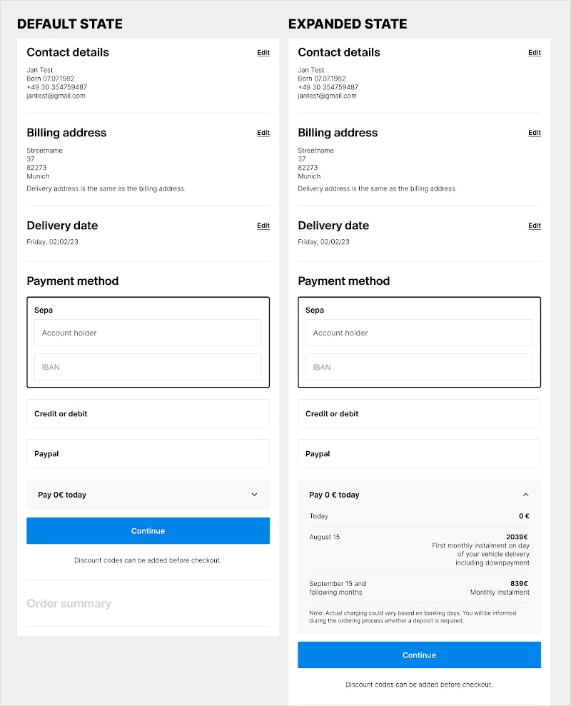 Pay Later - Variant B