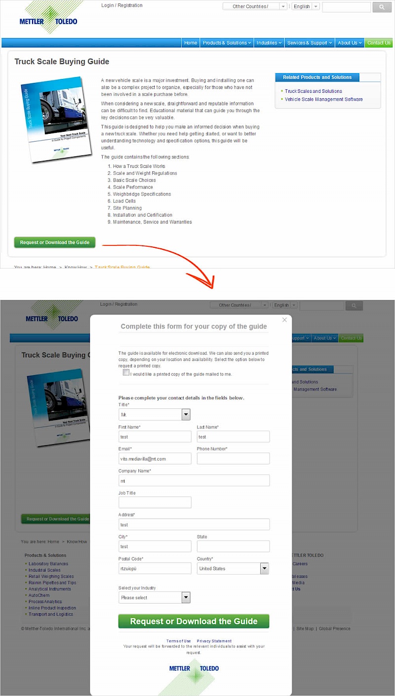 Postponed Modal Forms - Variant B