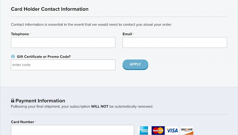 Remove Coupon Fields - Variant A