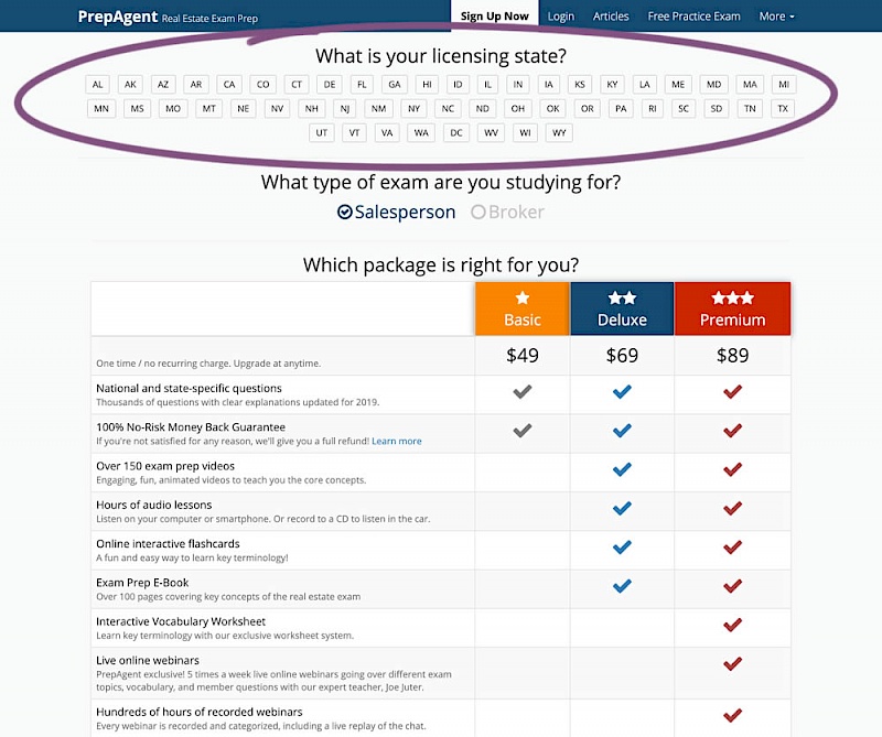 Exposed Menu Options - Variant B