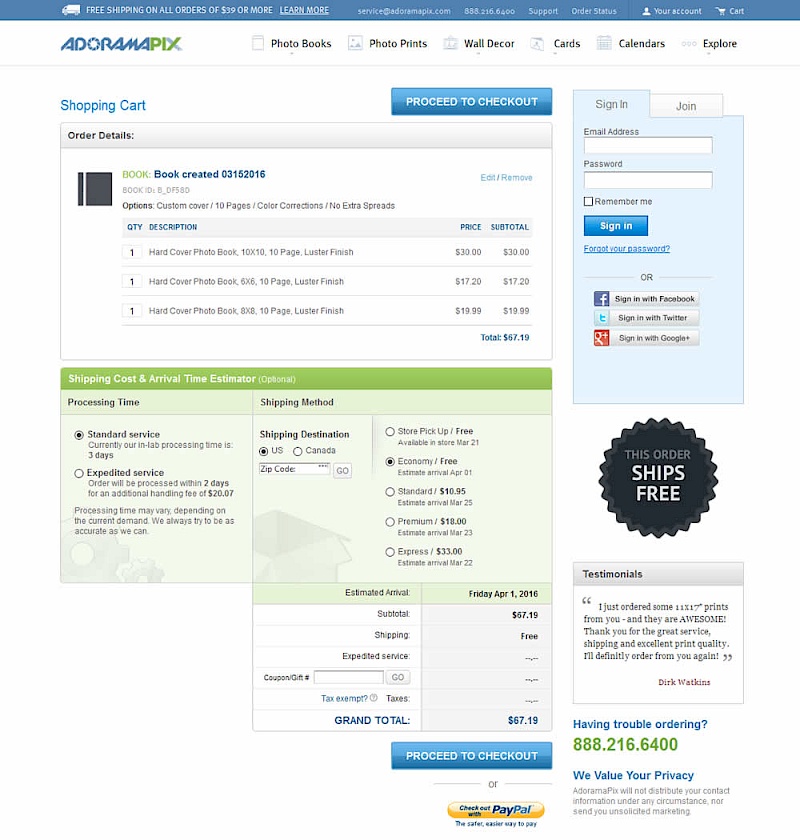 Free Shipping - Variant B