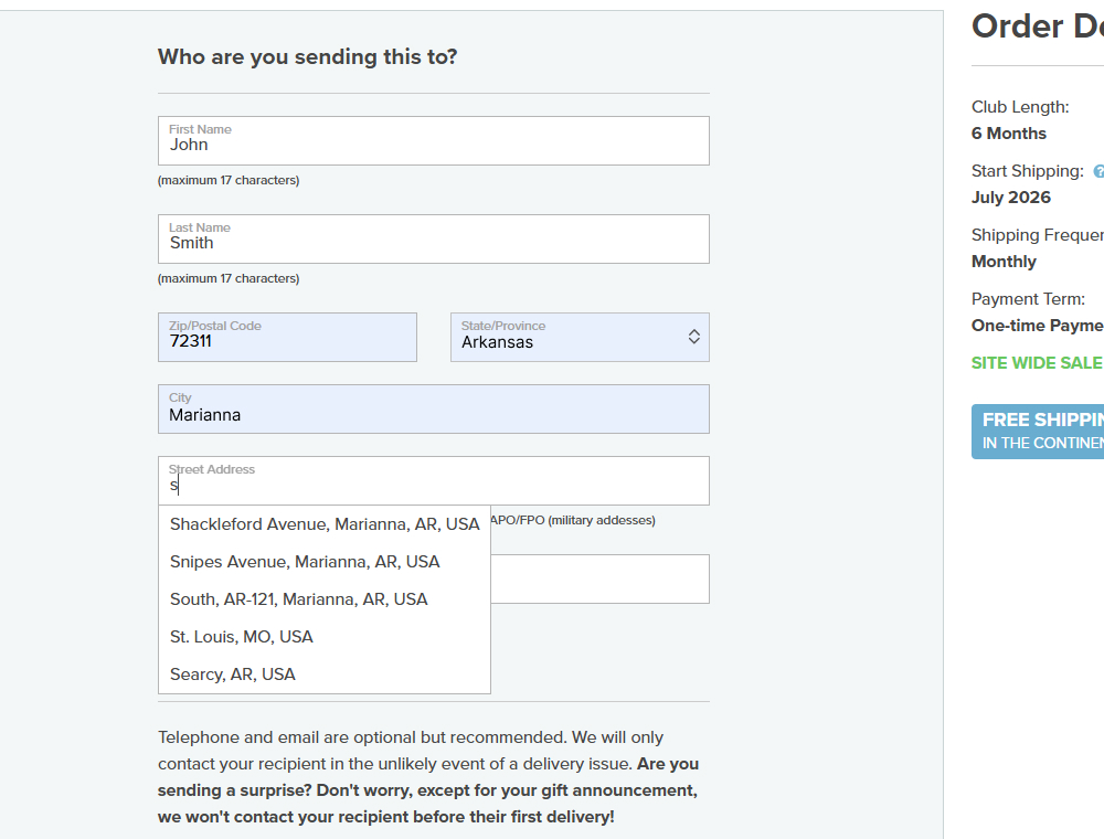 Pattern #98: Auto Suggest - Variant B