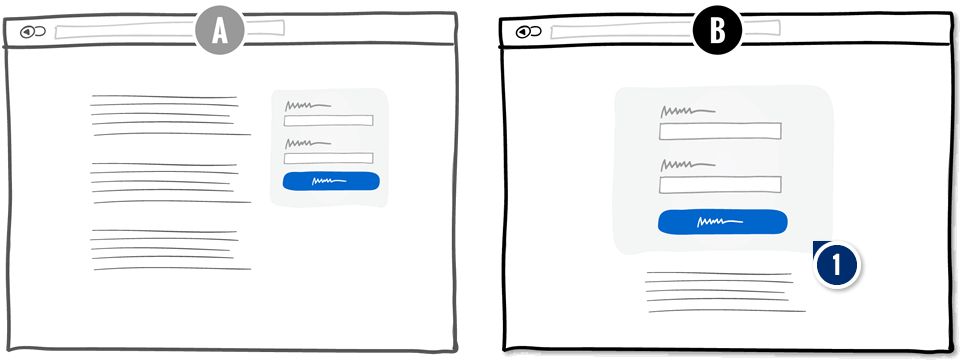 Centered Forms & Buttons